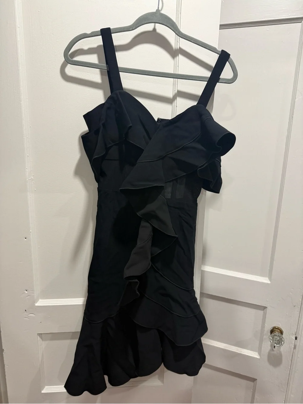 Proenza Ruffle One-Shoulder Dress - Picture 2 of 4